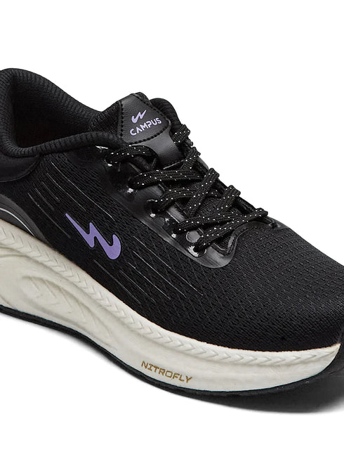 MALORE Black Women's Running Shoes
